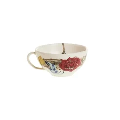 La Cartuja de Sevilla Set de 4 tazas de desayuno con platillos colección Geórgica > Set De Tazas Con Platillos
