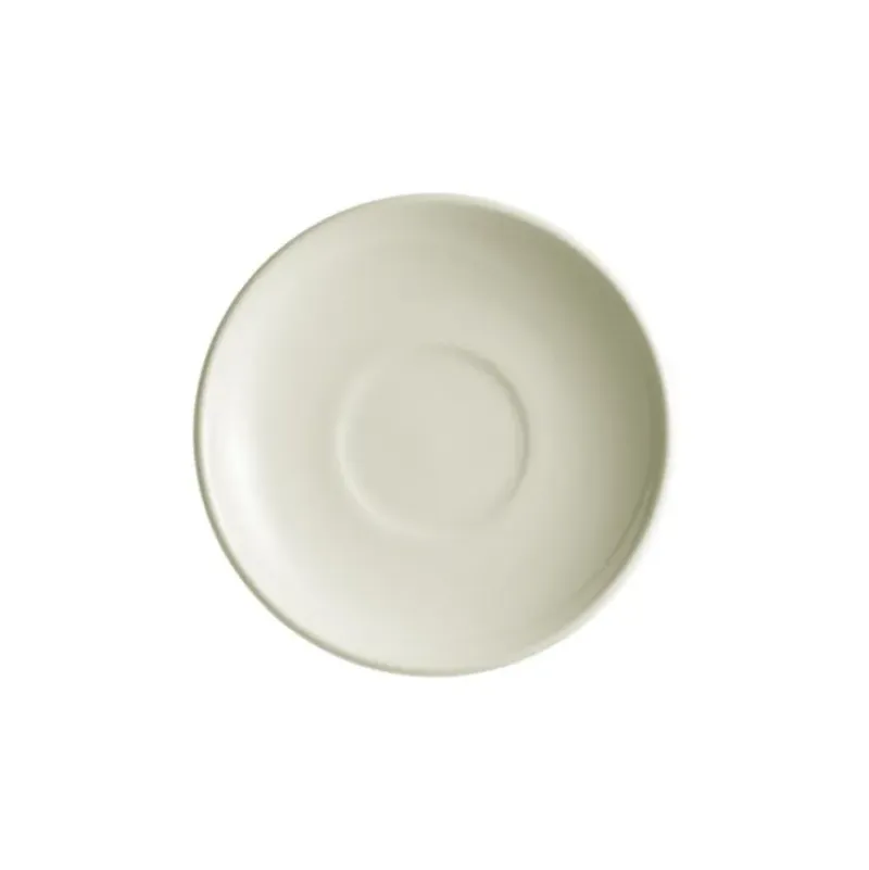 La Cartuja de Sevilla Set de 12 tazas de desayuno con platillos colección Ochavada Blanca > Set De Tazas Con Platillos