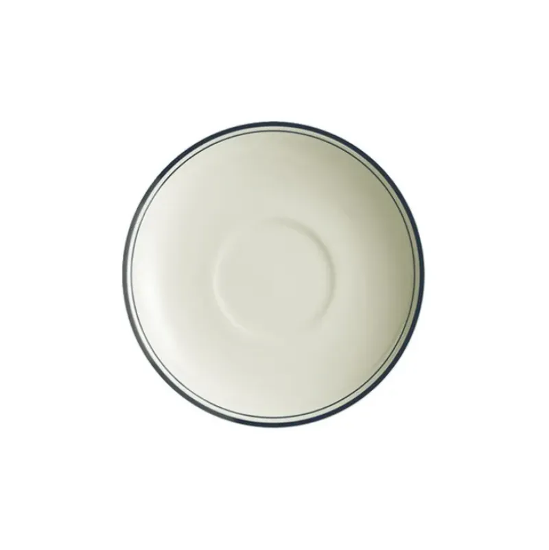 La Cartuja de Sevilla Set de 12 tazas de desayuno con platillos colección Basic Line Blue > Set De Tazas Con Platillos