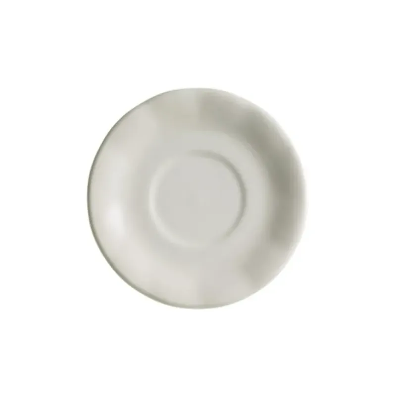 La Cartuja de Sevilla Set de 6 tazas de desayuno con platillos colección Aurora Blanca > Set De Tazas Con Platillos