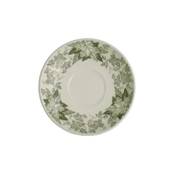 La Cartuja de Sevilla Set de 6 tazas de desayuno con platillos colección Yedra > Set De Tazas Con Platillos
