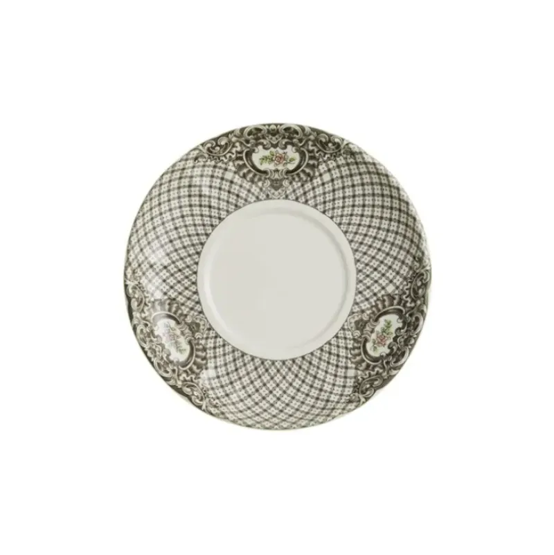La Cartuja de Sevilla Set de 4 tazas de desayuno con platillos colección Atenea > Set De Tazas Con Platillos