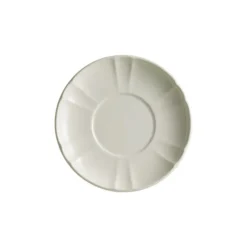 La Cartuja de Sevilla Set de 12 tazas de desayuno con platillos colección Imperio Blanca > Set De Tazas Con Platillos