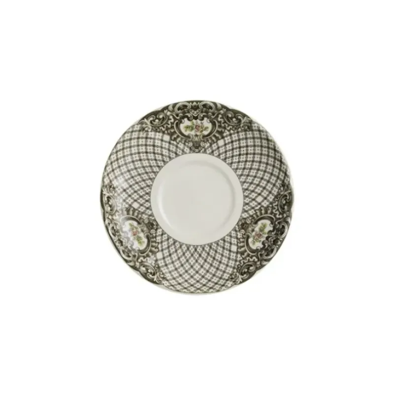 La Cartuja de Sevilla Set de 4 tazas de té con platillos colección Atenea > Set De Tazas Con Platillos
