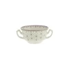 La Cartuja de Sevilla Taza de consomé colección Flor de Lis Rosa > Boles Y Tazas De Consomé