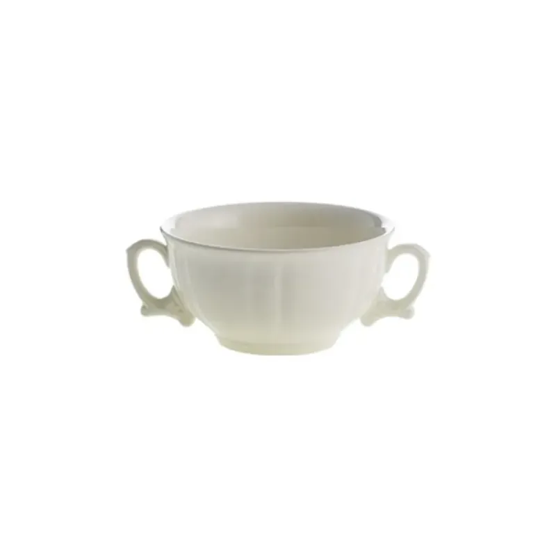 La Cartuja de Sevilla Taza de consomé colección Imperio Blanca > Boles Y Tazas De Consomé