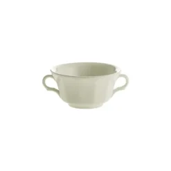 La Cartuja de Sevilla Taza de consomé colección Ochavada Blanca > Boles Y Tazas De Consomé