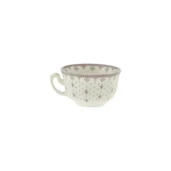 La Cartuja de Sevilla Taza de té colección Flor de Lis Rosa > Tazas
