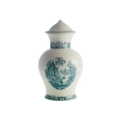La Cartuja de Sevilla Tibor grande verde modelo Alhambra > Artístico