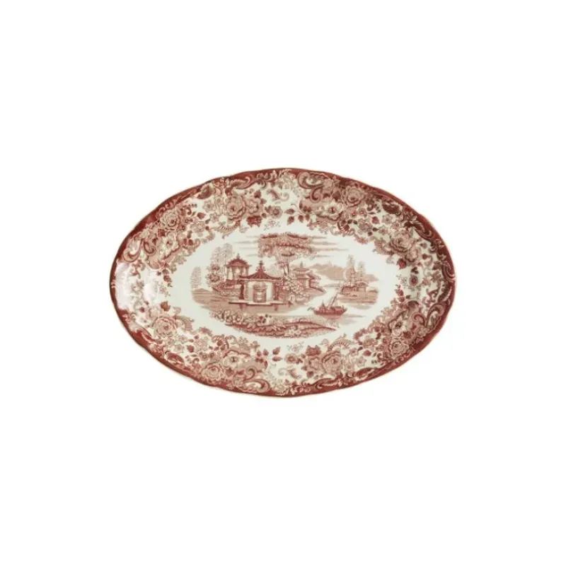 La Cartuja de Sevilla Vajilla completa de 42 piezas colección 202 Rosa > Vajillas