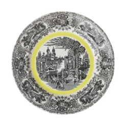 La Cartuja de Sevilla Vajilla completa de 42 piezas colección Negro Vistas Yellow by Aaron Stewart > Vajillas