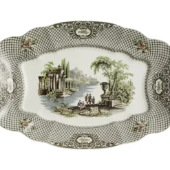 La Cartuja de Sevilla Vajilla completa de 42 piezas colección Atenea > Vajillas