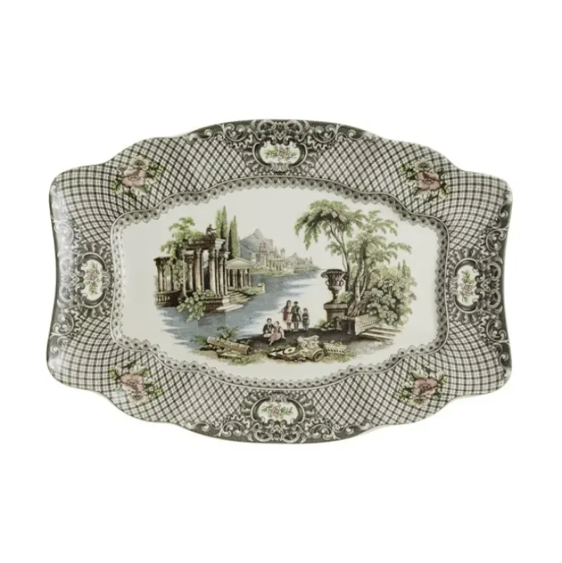 La Cartuja de Sevilla Vajilla completa de 42 piezas colección Atenea > Vajillas