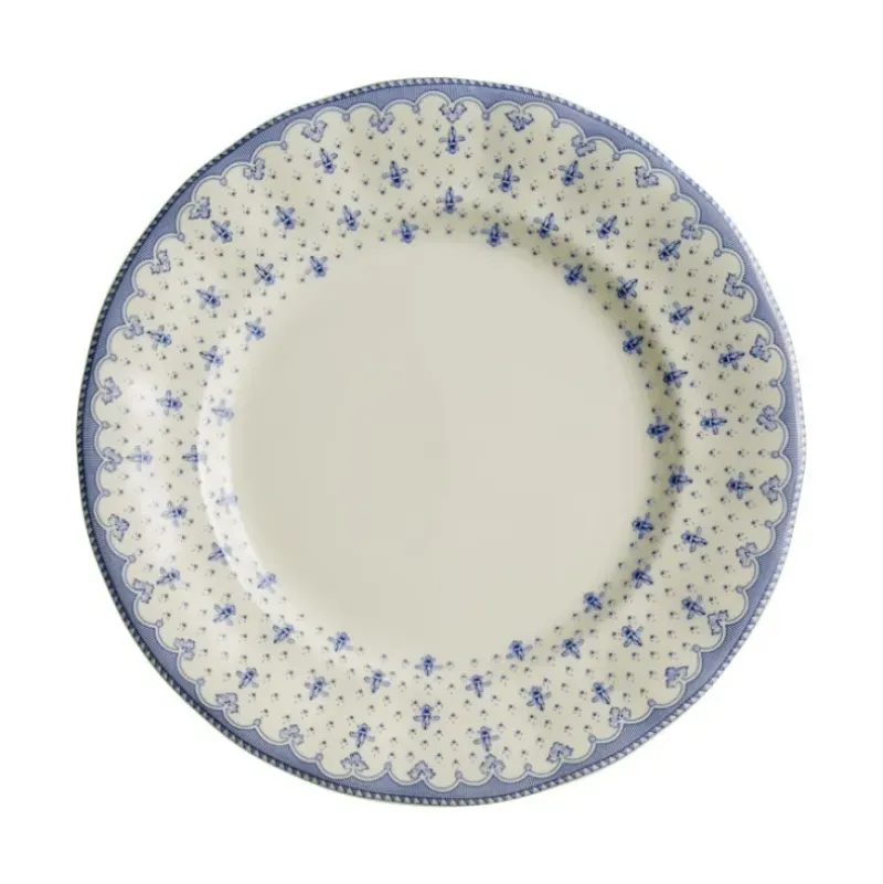La Cartuja de Sevilla Vajilla completa de 20 piezas colección Flor de Lis Azul > Vajillas