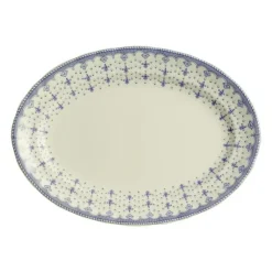 La Cartuja de Sevilla Vajilla completa de 20 piezas colección Flor de Lis Azul > Vajillas