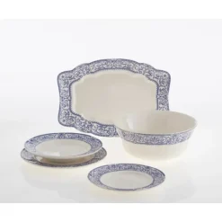 La Cartuja de Sevilla Vajilla completa de 20 piezas colección 150 Aniversario > Vajillas